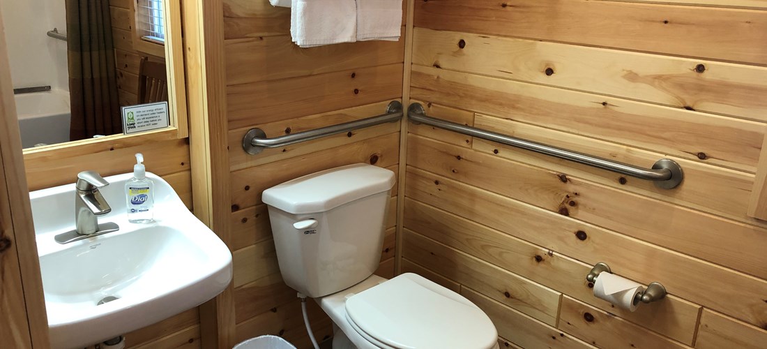 Deluxe Cabin (Full Bath with Shower) Handicap Accessible-9